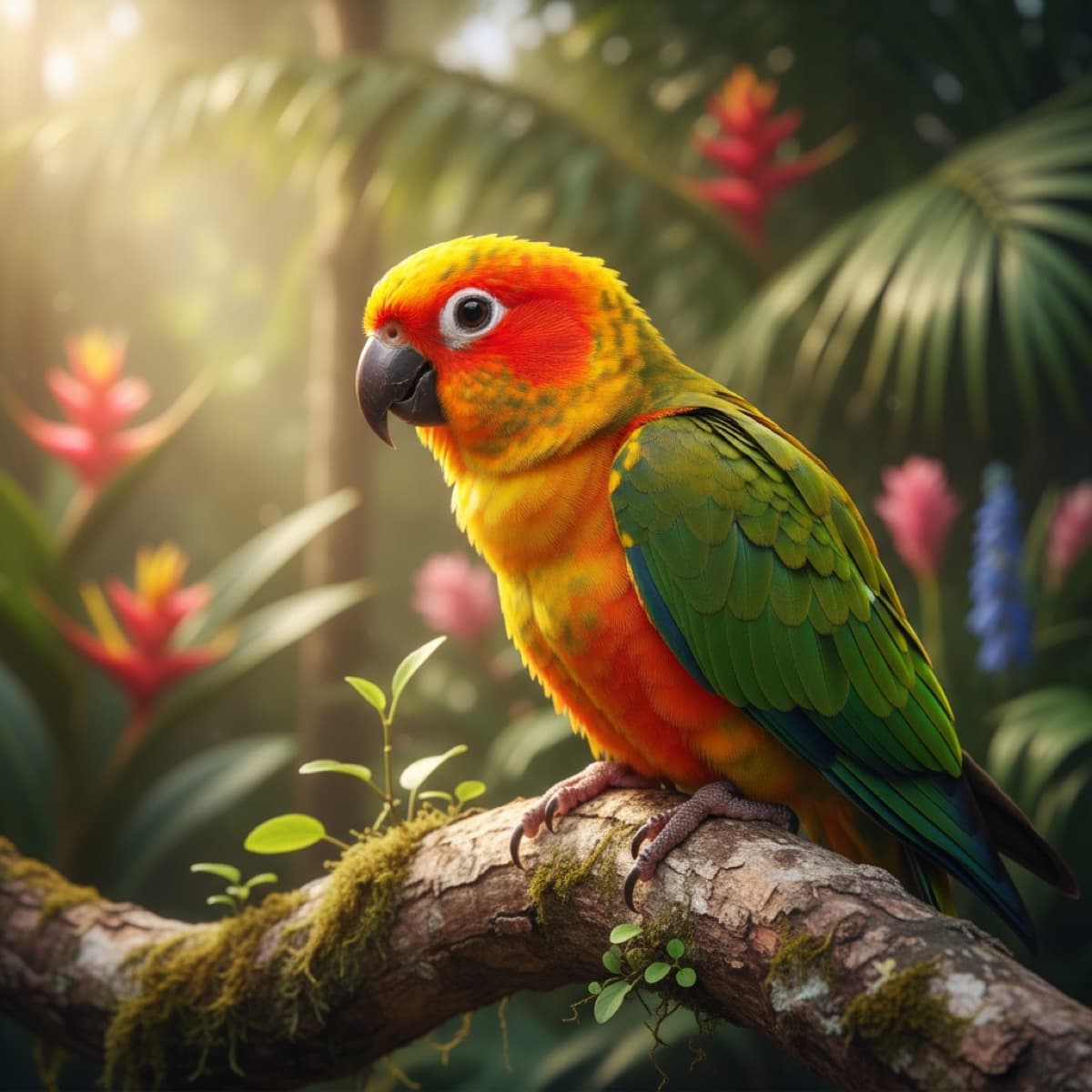 Green-Cheeked Conure reptile — care guide image