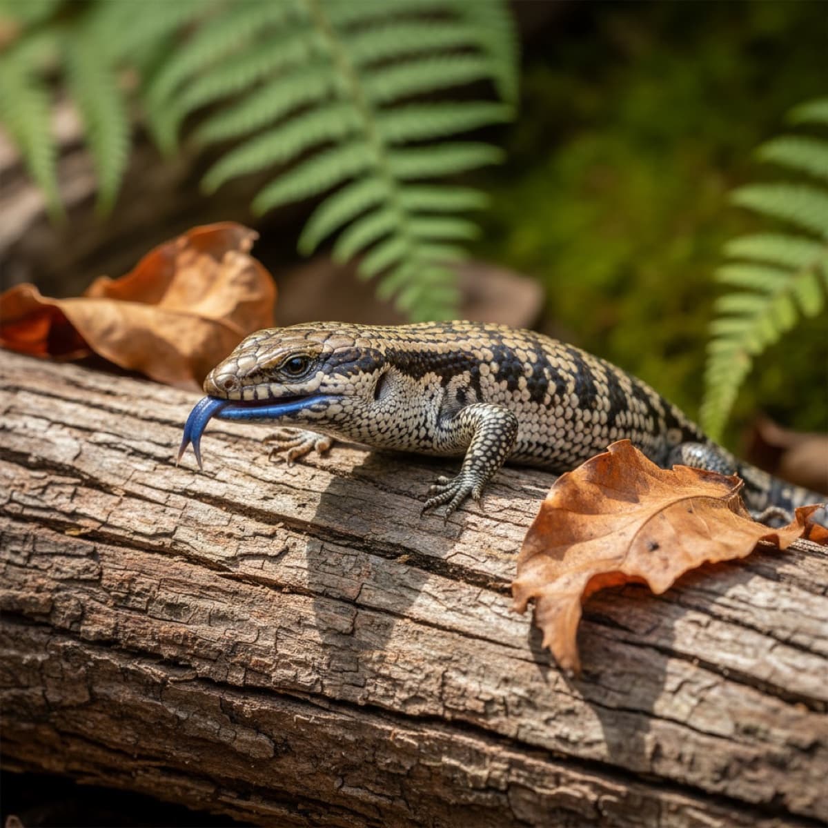 Blue-Tongue Skink reptile — care guide image